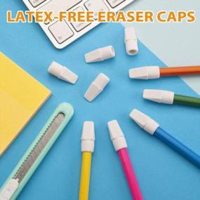 img 2 attached to 120 Pack White Pencil Erasers - Perfect For Teachers & Studying Supplies