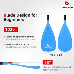 img 3 attached to Upgrade Your Paddleboarding With Abahub'S Lightweight And Adjustable SUP Paddles