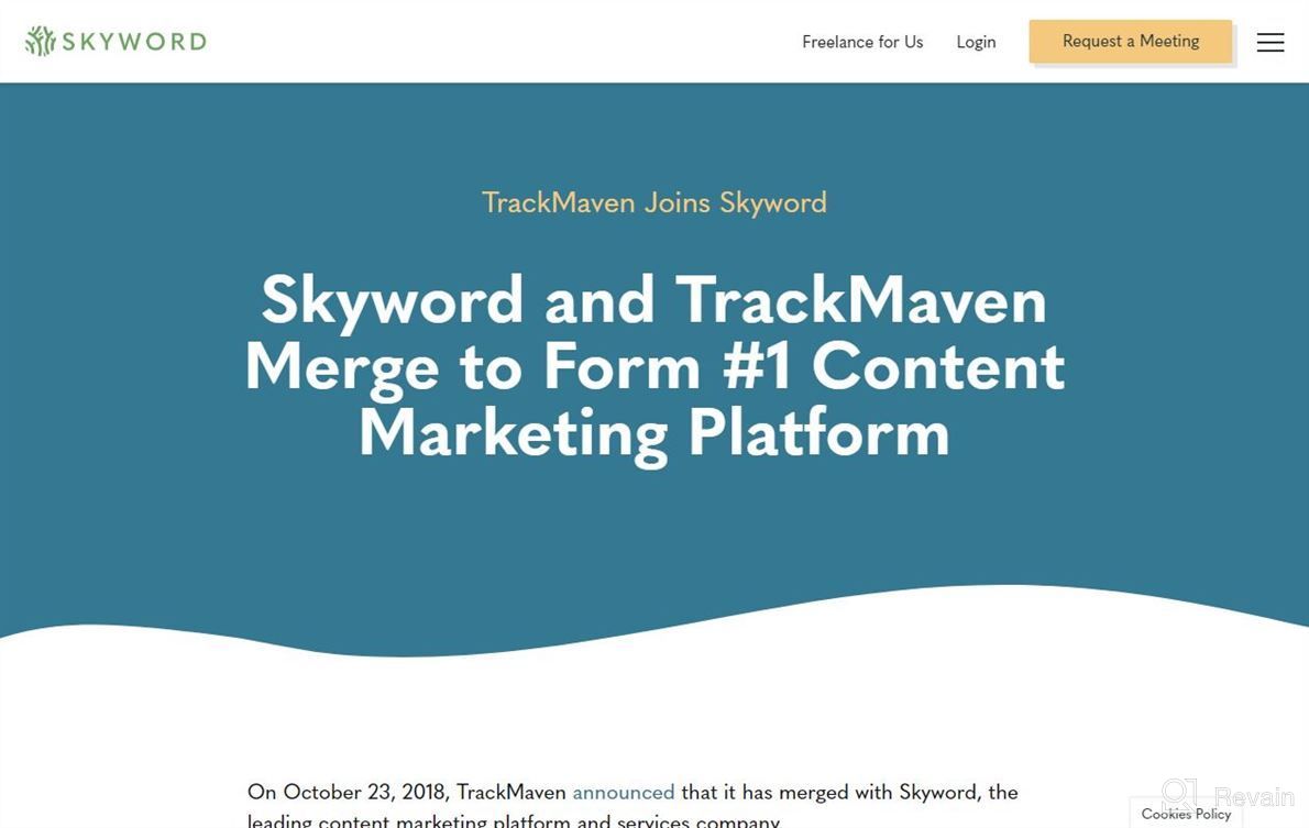 img 1 attached to TrackMaven review by Michael Moonin