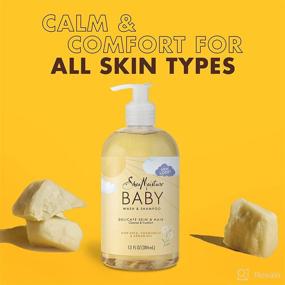 img 1 attached to 👶 Shea Moisture Baby Essentials: Raw Shea Chamomile & Argan Oil Baby Wash & Shampoo Bundle + Baby Lotion – Skin Care for Baby, 13 Fl Oz Ea