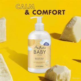img 2 attached to 👶 Shea Moisture Baby Essentials: Raw Shea Chamomile & Argan Oil Baby Wash & Shampoo Bundle + Baby Lotion – Skin Care for Baby, 13 Fl Oz Ea