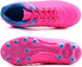 img 1 attached to 👟 Soccer Outdoor Football Girls' Athletic Shoes - Brooman Athletic