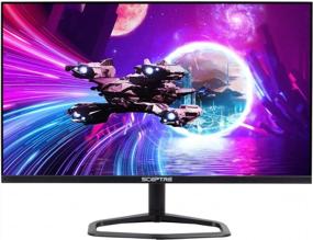 img 3 attached to Sceptre E275B-FWD240 FreeSync DisplayPort Monitor, Frameless, Wall Mountable, Built-In Speakers, Height Adjustment, 1920x1080P, HD, HDMI