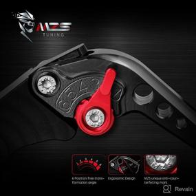 img 1 attached to MZS Clutch Brake Levers Adjustment Motorcycle & Powersports made as Parts