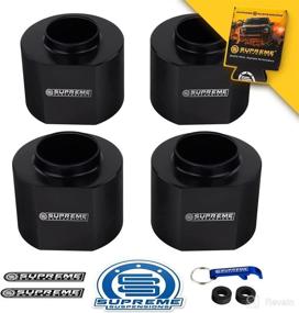 img 4 attached to 🚗 Enhance Your Jeep's Performance with Supreme Suspensions 3" Front + 3" Rear Lift Kit for 1993-1998 Jeep Grand Cherokee ZJ - Includes High-Density Delrin Lift Spacers and Free Can Cooler!