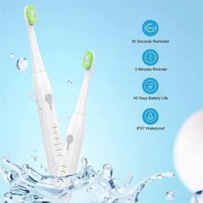 img 3 attached to Electric Toothbrush Brush Healthy Minutes Oral Care