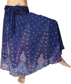 img 3 attached to Bohemian Rainbow Skirts for Women - Lovely Creationss Women's Clothing