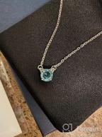 img 1 attached to 👦 Boys' Personalized Birthstone Necklaces – Minimalist Jewelry at Its Finest review by Joshua Beaule