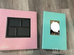 img 5 attached to Preserve Your Memories With Ywlake Photo Album - 600 Pockets For 4X6 Photos In Teal