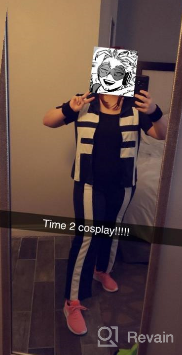 img 1 attached to CR ROLECOS UA Training Uniform Deku Cosplay PE Outfit - BNHA MHA Gym Uniform review by Darin Brooks