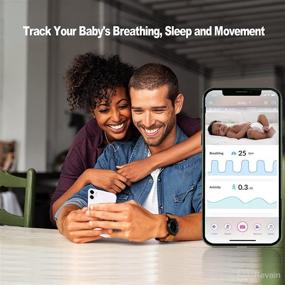 img 3 attached to 👶 Enhanced Baby Breathing Monitor with Camera and Audio – Track Baby's Sleep, Breathing, and Movement with iBaby Smart Monitor