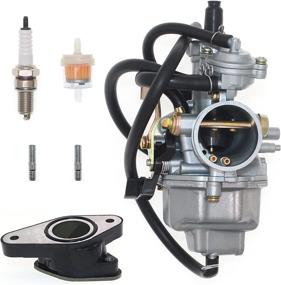 img 4 attached to TRX250 Carburetor Compatible Fourtrax 1997 2014