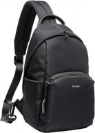 xincada anti-theft sling backpack messenger bag for men - ideal travel chest pack logo