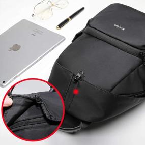 img 3 attached to XINCADA Anti-Theft Sling Backpack Messenger Bag For Men - Ideal Travel Chest Pack