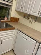 img 1 attached to Transform Your Home With VEELIKE'S Waterproof Butcher Block Contact Paper - Peel And Stick Removable Vinyl Wrap For Countertops, Cabinets, Tables, And Shelves review by Brandon Guidroz