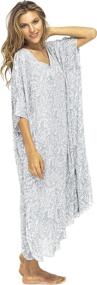img 1 attached to Back Bali Womens Loose Poncho Women's Clothing via Swimsuits & Cover Ups