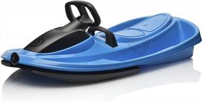 img 4 attached to Gizmo Riders Stratos: Ultimate 2-Person Kids' Snow Sled For Ages 3+