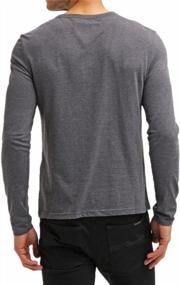 img 1 attached to Men'S Short Sleeve Cardigan With Buttoned V-Neck And Cuffs - Casual T-Shirt By Aiyino