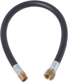 img 4 attached to Flame King 24 Inch Thermo Plastic Hose Assembly for LP and Natural Gas - 3/8 Inch ID - Reliable and Durable