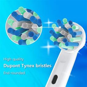 img 1 attached to 🦷 4Pcs Oral Care Replacement Toothbrushes for Electric Toothbrushes, with Compatible Toothbrushes & Accessories