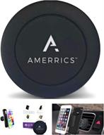 📱 amerrics fast swift-snap black universal air vent magnetic car mount holder for smartphones and mini tablets with advanced seo-friendly technology logo