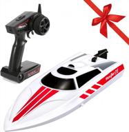 experience high-speed thrills with funtech electric rc boats - perfect for pools, lakes, and rivers! logo