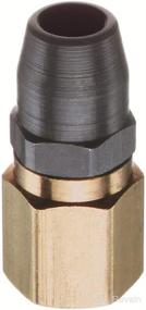 img 1 attached to 🔌 Plews &amp; Edelmann Amflo 127 Straight-On Air Line Chuck - 1/4&#34; Female Npt, 1 Pack,Multi