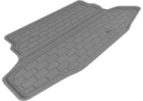 img 4 attached to 3D MAXpider M1NS0311301 Cargo Custom Fit All-Weather Floor Mat For Select Nissan Juke Models - Kagu Rubber (Gray)