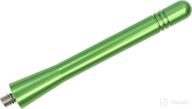 antennamastsrus - made in usa - 4 inch green aluminum antenna is compatible with subaru forester (2009-2015) logo