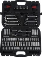 🔧 enhanced mechanics socket set by amazon basics, 145-piece логотип