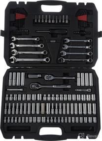 img 4 attached to 🔧 Enhanced Mechanics Socket Set by Amazon Basics, 145-Piece