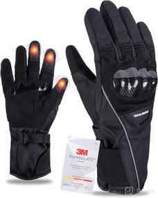 img 4 attached to 🧤 CHANGE MOORE Winter Motorcycle Gloves: 3M Thinsulate Waterproof Touchscreen Gloves for Men and Women - Perfect for Riding, Climbing, Racing, and Cycling