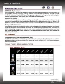 img 2 attached to 💪 Enhance Performance with Yukon Gear & Axle High Performance Ring & Pinion Gear Set for GM 8.5/8.6 Differential (YG GM8.5-373)