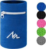 zipper wrist wallet band for running, walking, basketball, tennis, hiking and cross-fit - newzill логотип