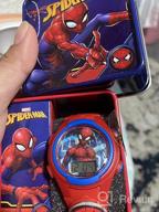 img 1 attached to Marvel Quartz Plastic Watch Color Boys' Watches review by Jerry Peebler