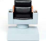 star trek tos captain's chair replica by qmx quantum mechanix - multi logo