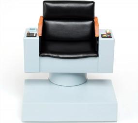 img 4 attached to Star Trek TOS Captain'S Chair Replica By QMx Quantum Mechanix - Multi