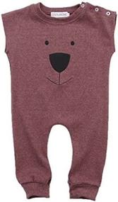 img 1 attached to Cute Bear Animal Cotton Romper Jumpsuit For Baby Girls And Boys - Perfect Toddler Outfit