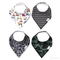 bandana drooling teething copper pearl feeding best: bibs & burp cloths логотип