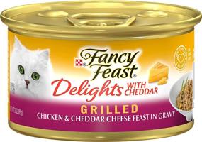 img 3 attached to Fancy Feast Delights Cheddar GRILLED Cats : Food