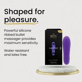 img 1 attached to Experience Thrilling Sensations With SKYN Shiver Vibrating Massager