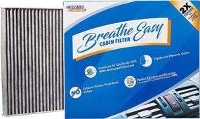 img 4 attached to 🌬️ Spearhead Premium Breathe Easy Cabin Filter with Activated Carbon - 25% Longer Lasting Life (BE-133)