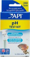 accurate api ph test kit: 250-tests for freshwater aquarium water - 4 piece set logo