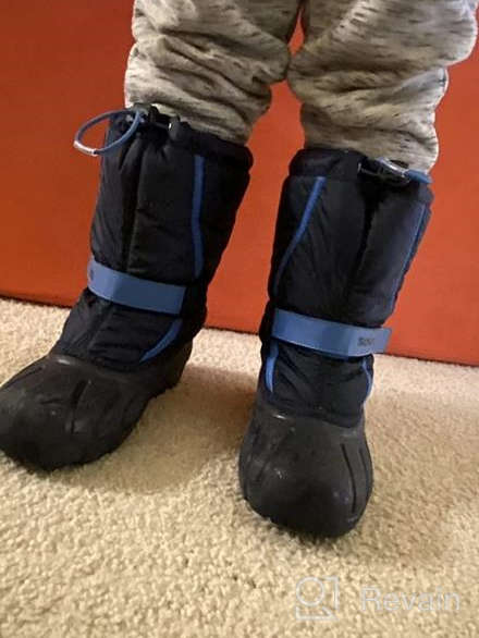 img 1 attached to Sorel Youth Flurry Winter Tropic Boys' Shoes in Boots review by Daniel Roe