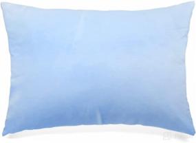 img 4 attached to Toddler Pillowcase Hypoallergenic Sleeping Toddlers Nursery