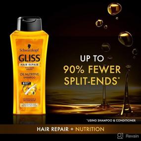 img 1 attached to Gliss Shampoo Nutritive Ounce 400Ml