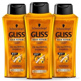 img 4 attached to Gliss Shampoo Nutritive Ounce 400Ml