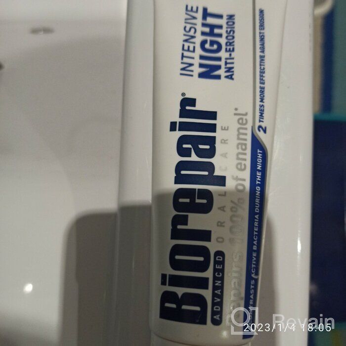 img 1 attached to Revitalize Your Smile with [2 PACK] Biorepair Night Intensive Toothpaste 75 ML - Packaging May Vary review by Agata Pietrewicz ᠌