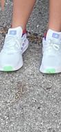 img 1 attached to 👟 Adidas Unisex Baby Runfalcon White Lilac Shoes for Boys review by Kenneth Martin