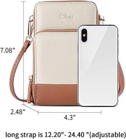 img 2 attached to Stylish Designer Women's Handbags & Wallets - Lightweight Crossbody Shoulder Cellphone Bags